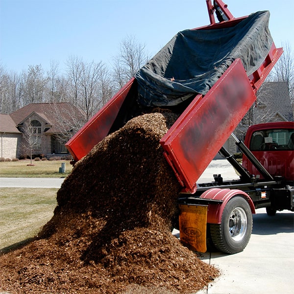 our team can help you determine the amount of mulch needed for delivery based on the size of your yard